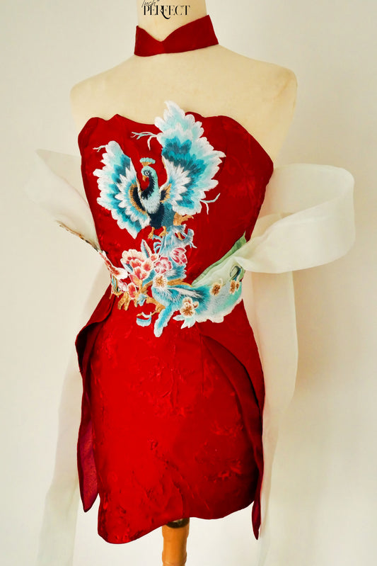 Zuqi Peacock Cheongsam