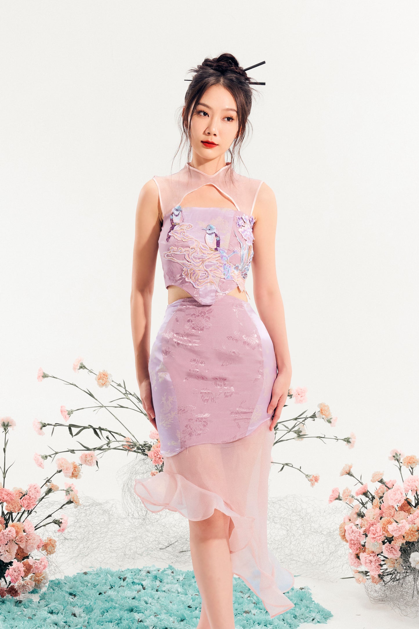 Zhi Zhi Cheongsam Top